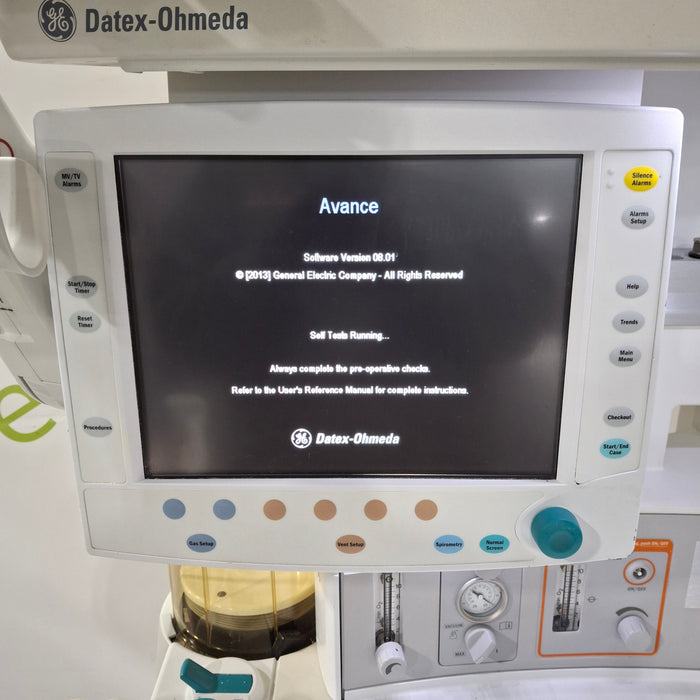 GE Healthcare S/5 Avance Anesthesia System