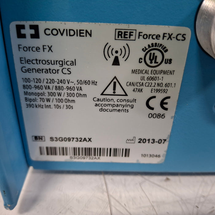 Covidien Force FX-CS Electrosurgical Unit