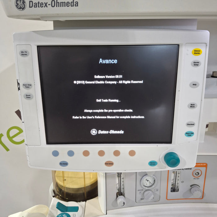 GE Healthcare S/5 Avance Anesthesia System