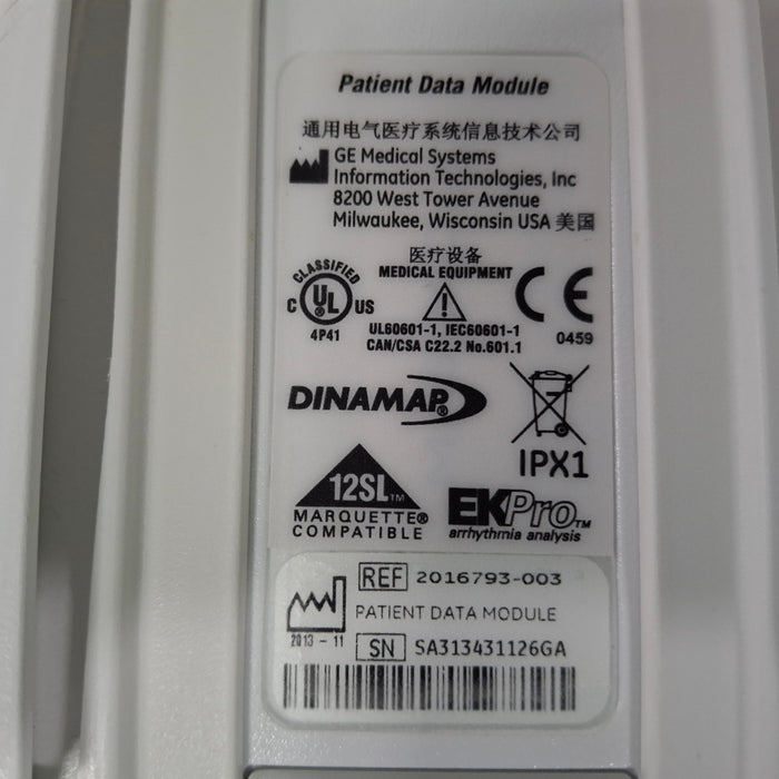 GE Healthcare Masimo PDM Patient Data Module