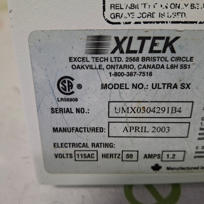 Xltek Ultra Max Ultra SX Ultrasound Therapy System