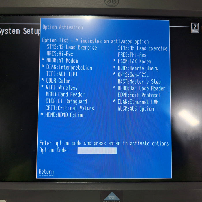 GE Healthcare MAC 5500 HD ECG with CAM Module