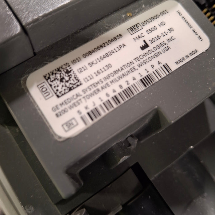 GE Healthcare MAC 5500 HD ECG with CAM Module