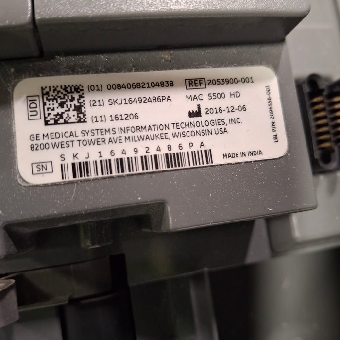 GE Healthcare MAC 5500 HD ECG with CAM Module
