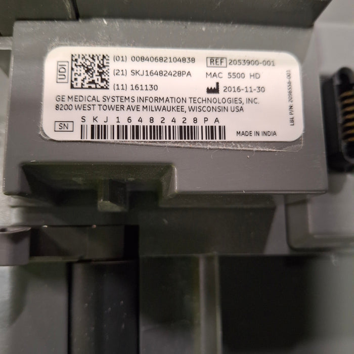 GE Healthcare GE Healthcare MAC 5500 HD ECG with CAM Module Cardiology reLink Medical