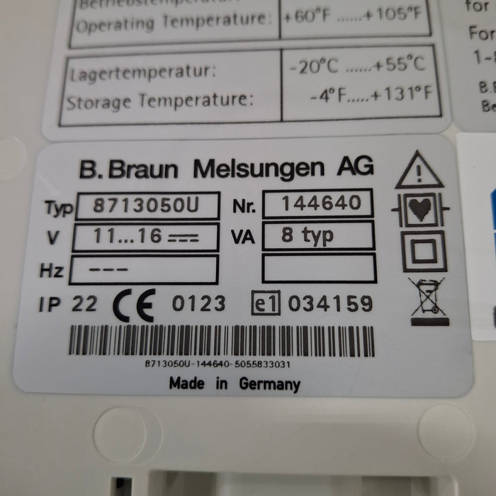 B. Braun Infusomat Space Infusion Pump