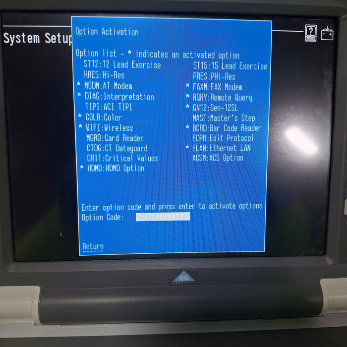 GE Healthcare MAC 5500 HD ECG with CAM Module