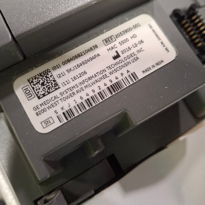 GE Healthcare MAC 5500 HD ECG with CAM Module