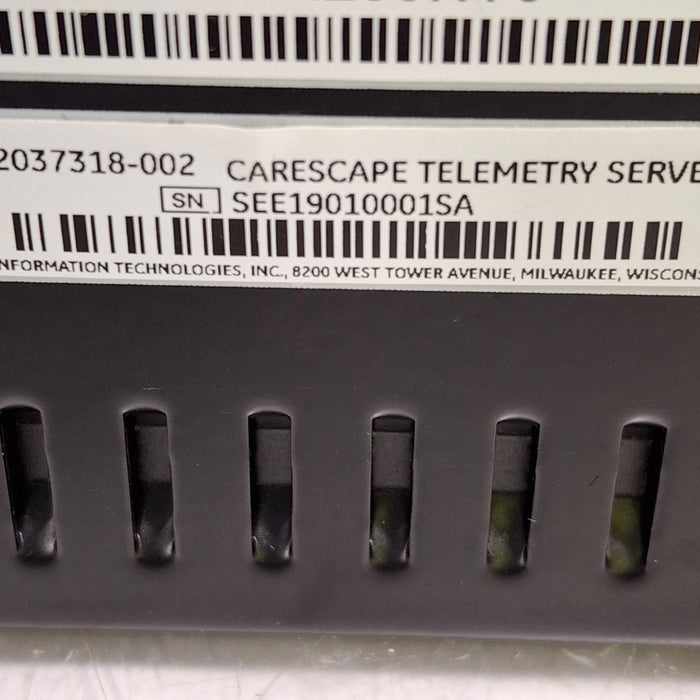 GE Healthcare MP100R Telemetry Server