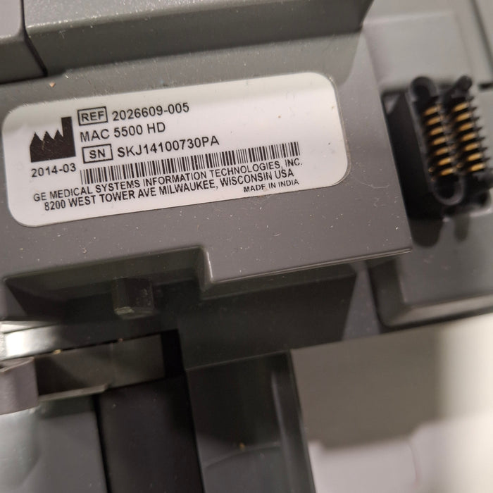 GE Healthcare MAC 5500 HD ECG with CAM Module