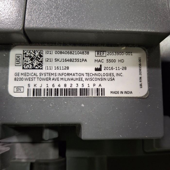 GE Healthcare MAC 5500 HD ECG with CAM Module