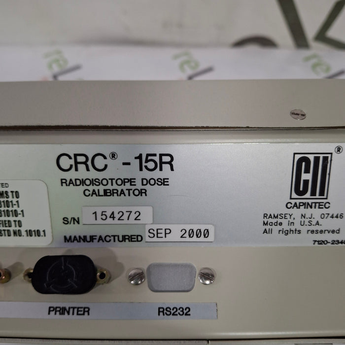 Capintec CRC-15R Radioisotope Dose Calibrator