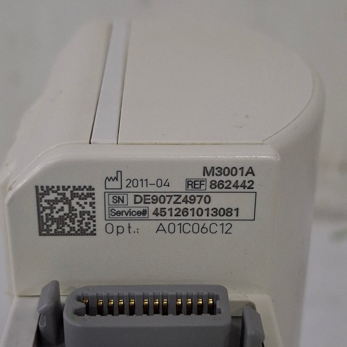 Philips M3001A-A01C06C12 Fast SpO2, NIBP, 12 lead ECG, Temp, IBP MMS Module