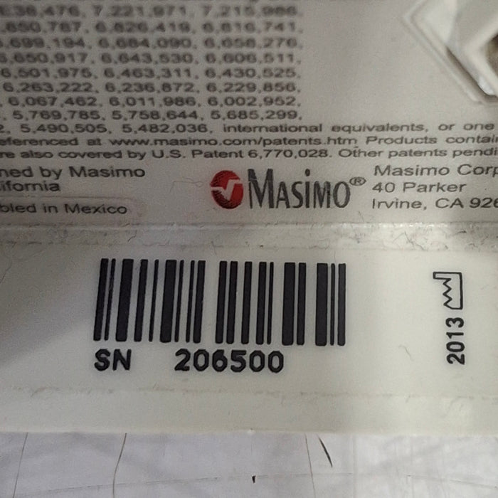 Masimo Radical Signal Extraction RDS-1 Pulse Oximeter