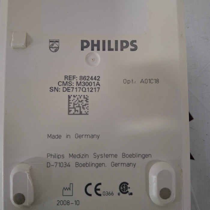 Philips M3001A-A01C18 Fast SpO2, NIBP, 12 lead ECG, Temp, IBP MMS Module