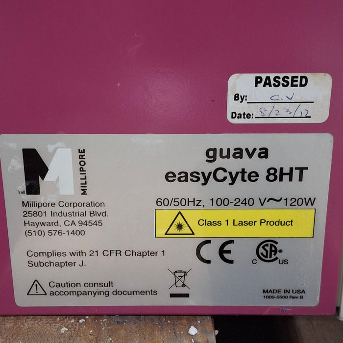 Guava Technologies, Inc. EasyCyte 8HT Flow Cytometer