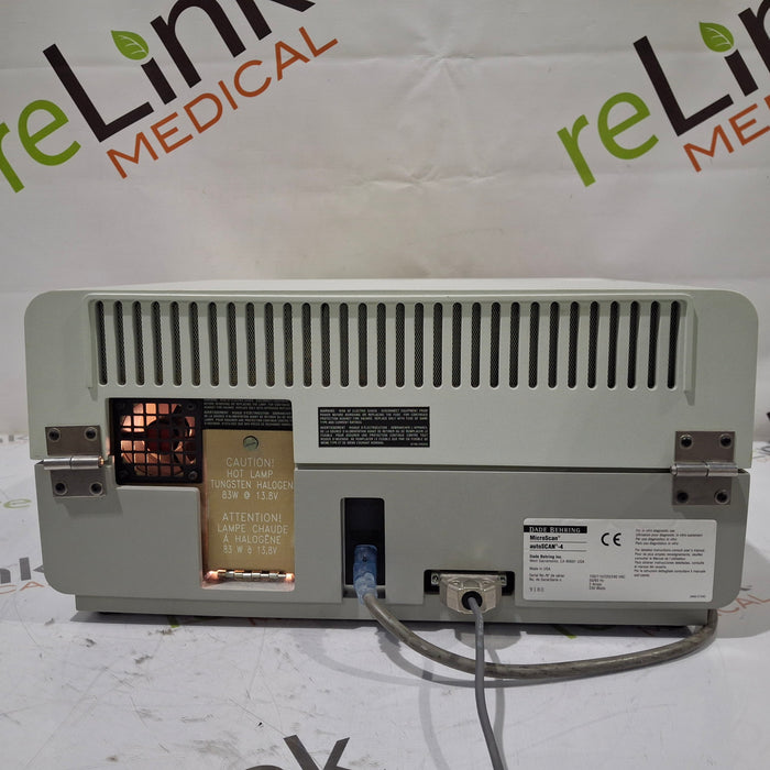 Siemens MicroScan AutoScan 4 Chemistry Analyzer