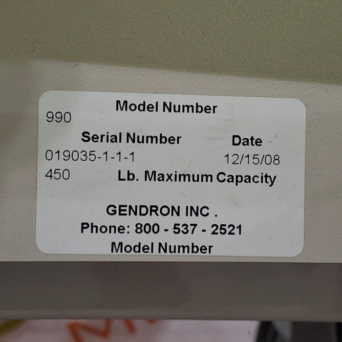 Gendron, Inc. Gendron, Inc. 990 ED/Trauma/Procedure Stretcher Beds & Stretchers reLink Medical