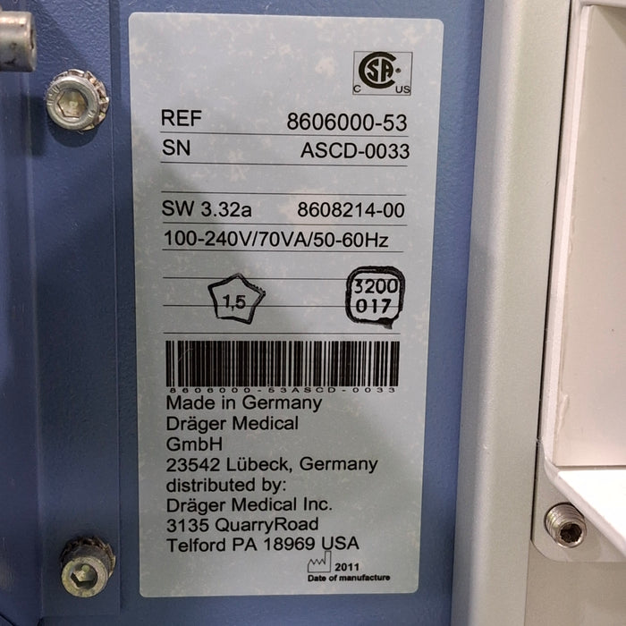 Draeger Medical Fabius Tiro Anesthesia Machine