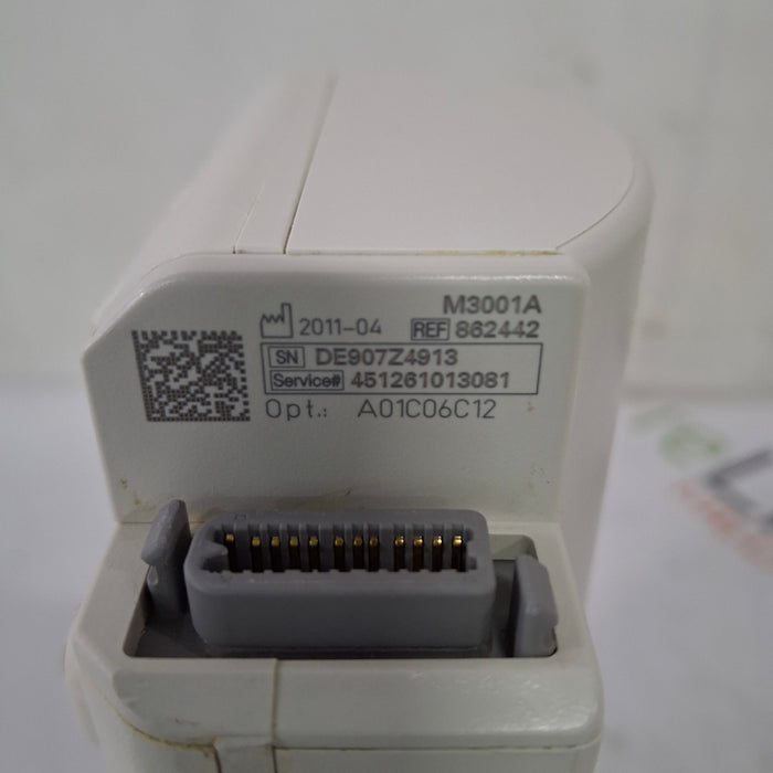 Philips M3001A-A01C06C12 Fast SpO2, NIBP, 12 lead ECG, Temp, IBP MMS Module