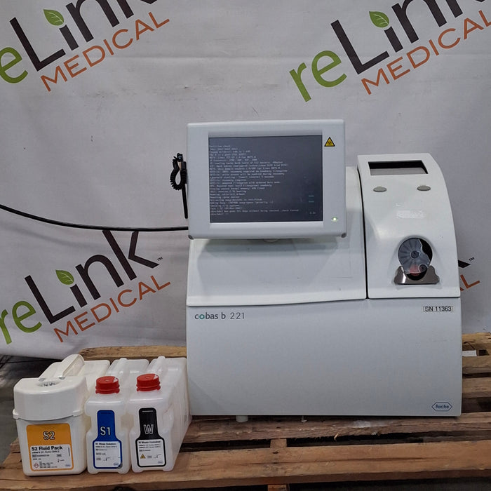 Roche Diagnostics Cobas b 221 Blood Gas Analyzer