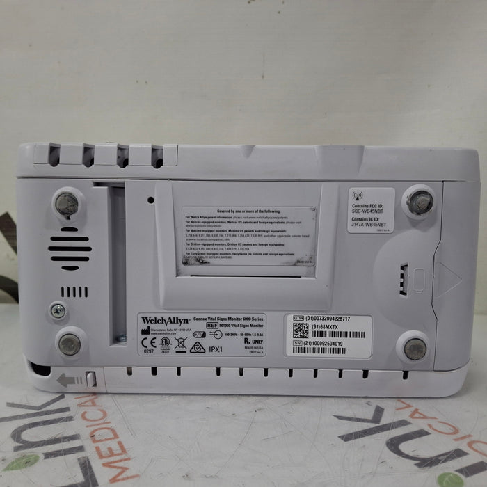 Welch Allyn Connex 6800 - Masimo SpO2, SureTemp Vital Signs Monitor