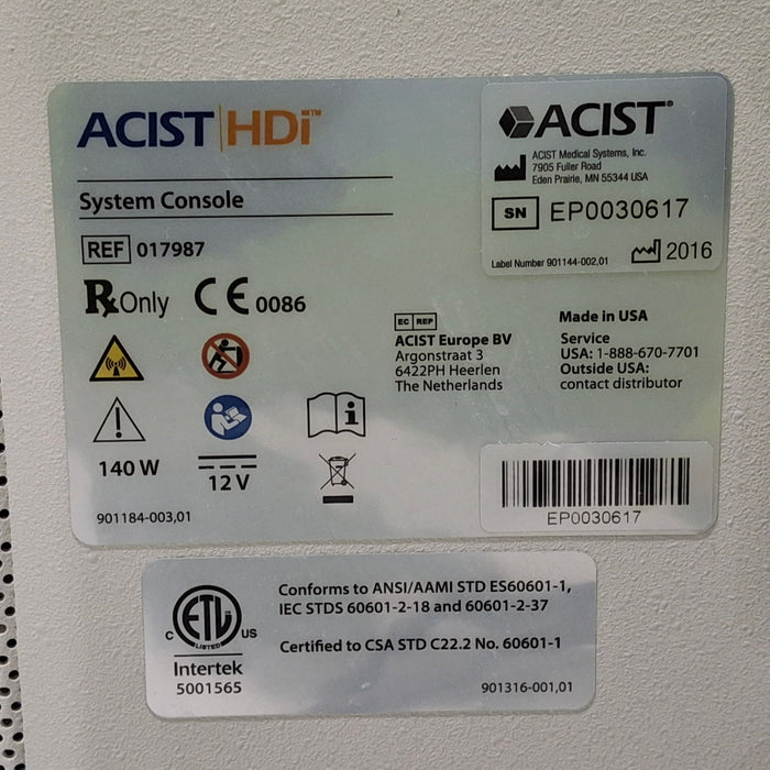 ACIST HDi Linear Translation System
