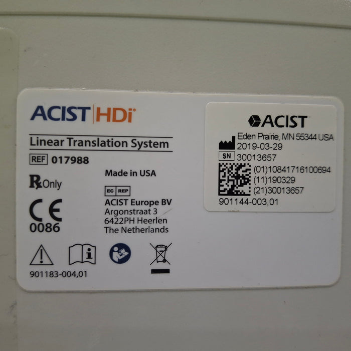 ACIST HDi Linear Translation System