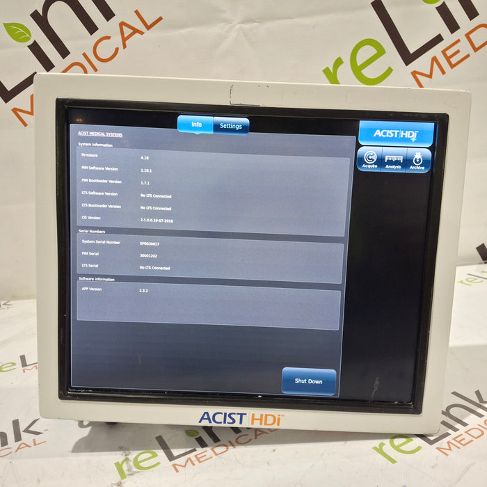 ACIST HDi Linear Translation System