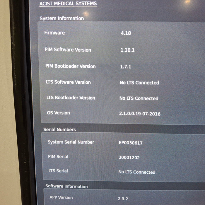 ACIST HDi Linear Translation System