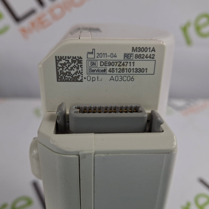 Philips M3001A-A03C06 Masimo SpO2, NIBP, ECG, Temp, IBP MMS Module