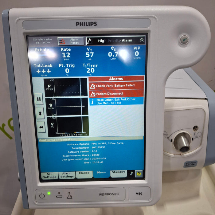 Philips Respironics V60 BiPAP Ventilator