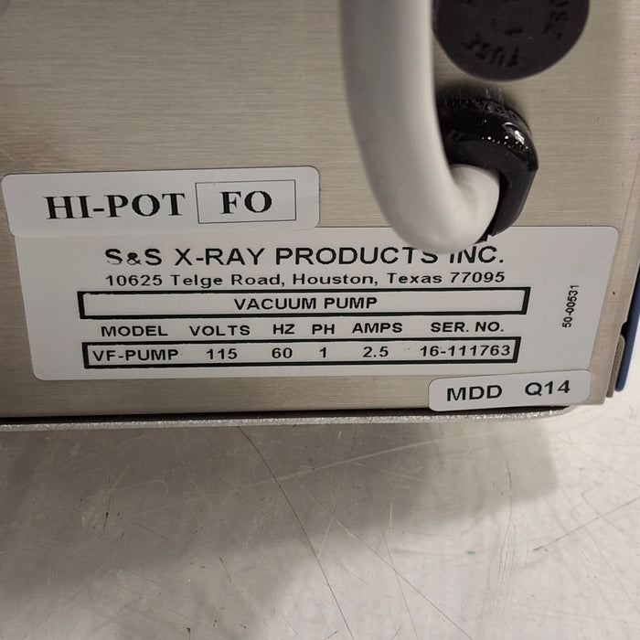 S&S X-Ray Products Inc. S&S X-Ray Products Inc. VF-Pump Vacuum Pump Research Lab reLink Medical