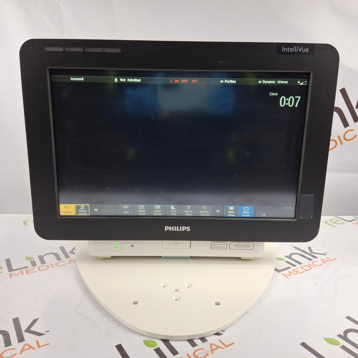 Philips IntelliVue MX550 Portable/Bedside Patient Monitor