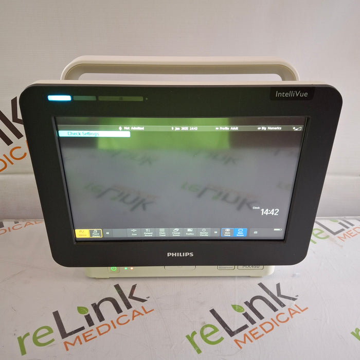 Philips Philips MX450 Portable/Bedside Patient Monitor Patient Monitors reLink Medical