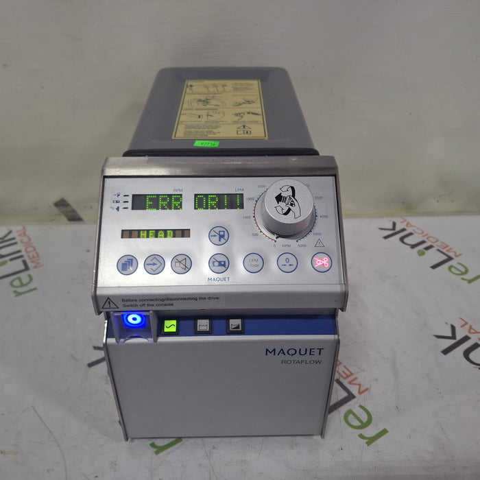Maquet Maquet Rotaflow Console 70105.1712 Perfusion reLink Medical