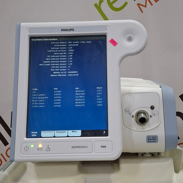 Philips Respironics V60 BiPAP Ventilator