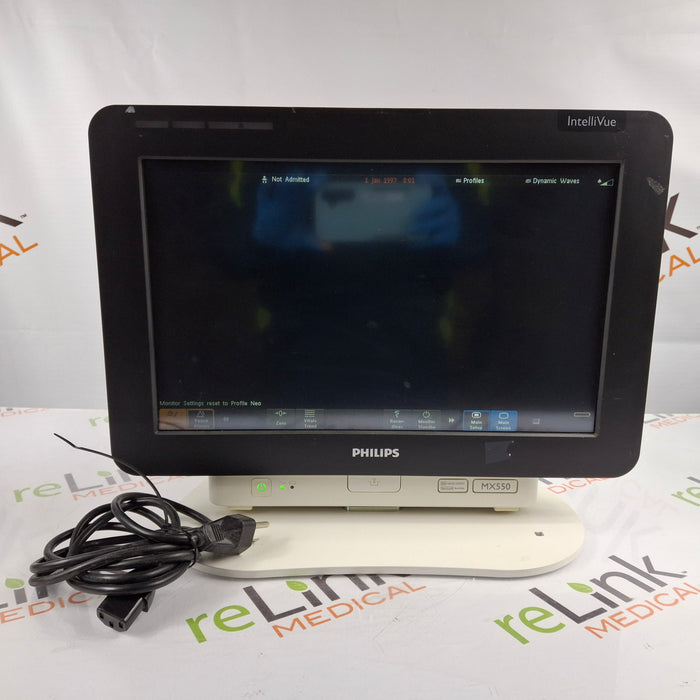 Philips IntelliVue MX550 Portable/Bedside Patient Monitor