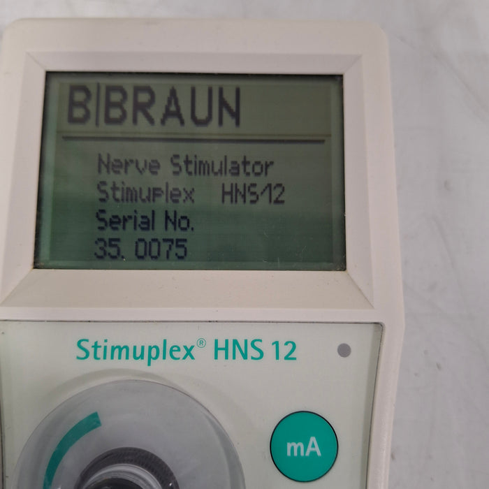 B. Braun Stimuplex HNS 12 Nerve Stimulator