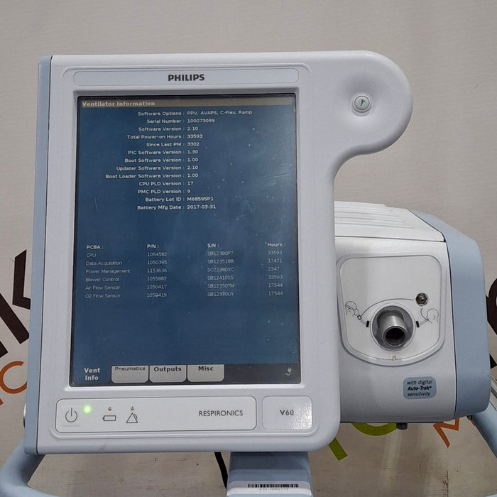 Philips Respironics V60 BiPAP Ventilator