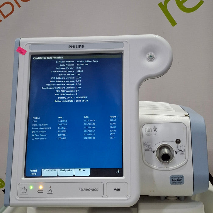 Philips Respironics V60 BiPAP Ventilator