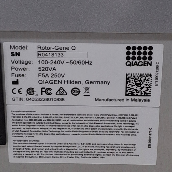 Qiagen Rotor-Gene Q PCR Analyzer