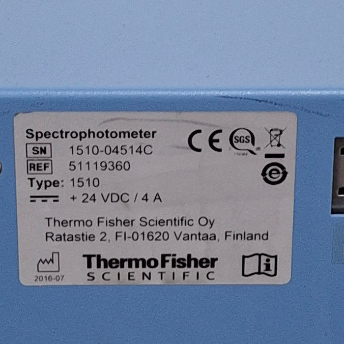 Fisher Scientific Fisher Scientific accuSkan GO Microplate Reader Research Lab reLink Medical