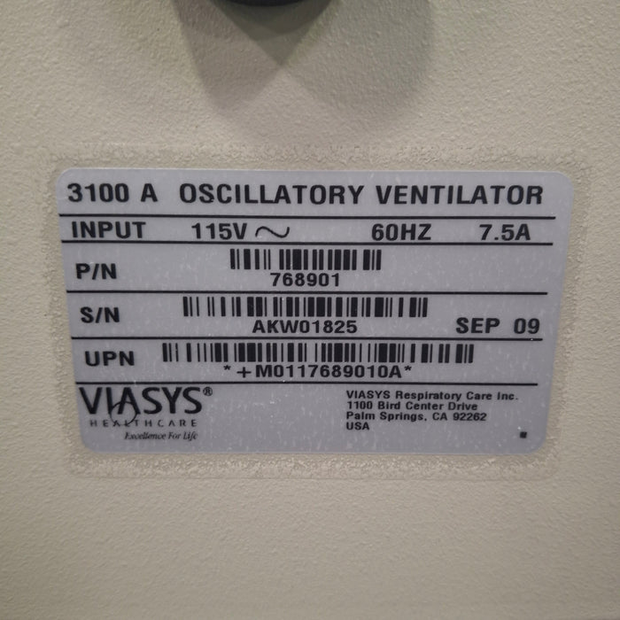 CareFusion SensorMedics 3100A Oscillatory Ventilator