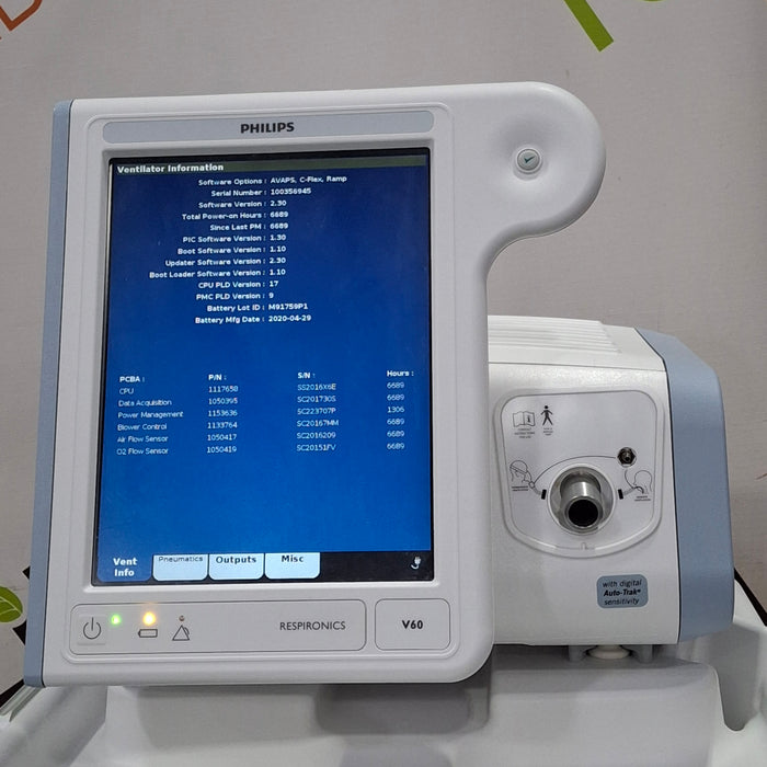 Philips Respironics V60 BiPAP Ventilator