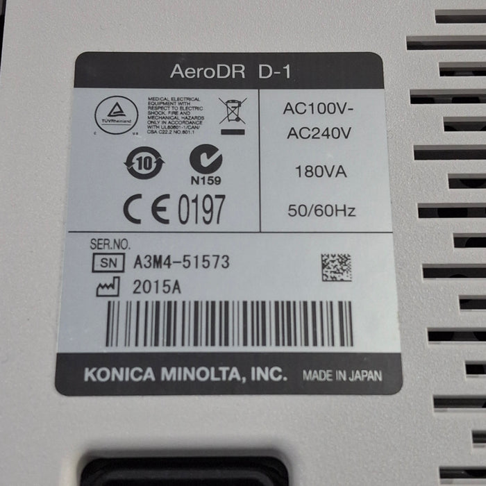 Konica Minolta AeroDR D-1 Battery Charger CR