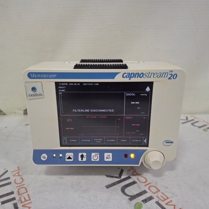 Oridion Capnostream 20 CAPNOGRAPHY MONITOR