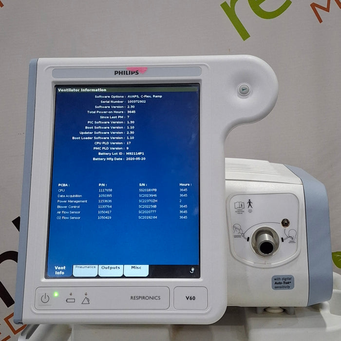 Philips Respironics V60 BiPAP Ventilator