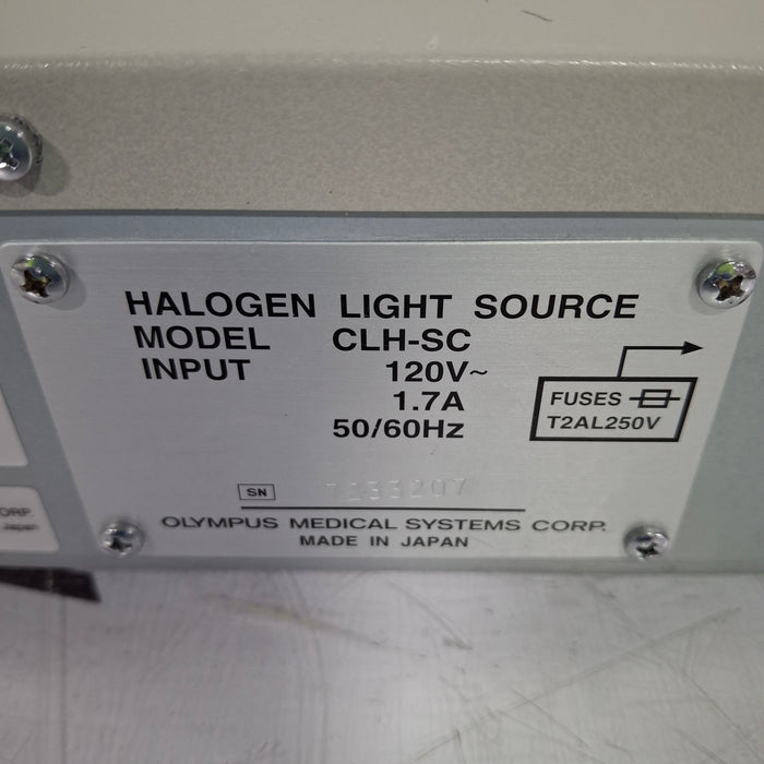 Olympus CLH-SC Halogen Light Source