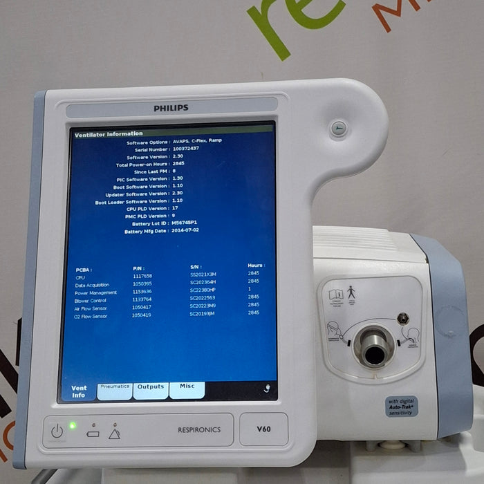 Philips Respironics V60 BiPAP Ventilator